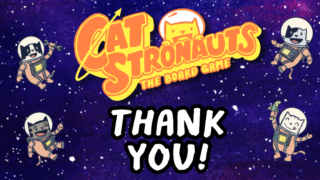 Launch Successful! CatStronauts Kickstarter Has Closed