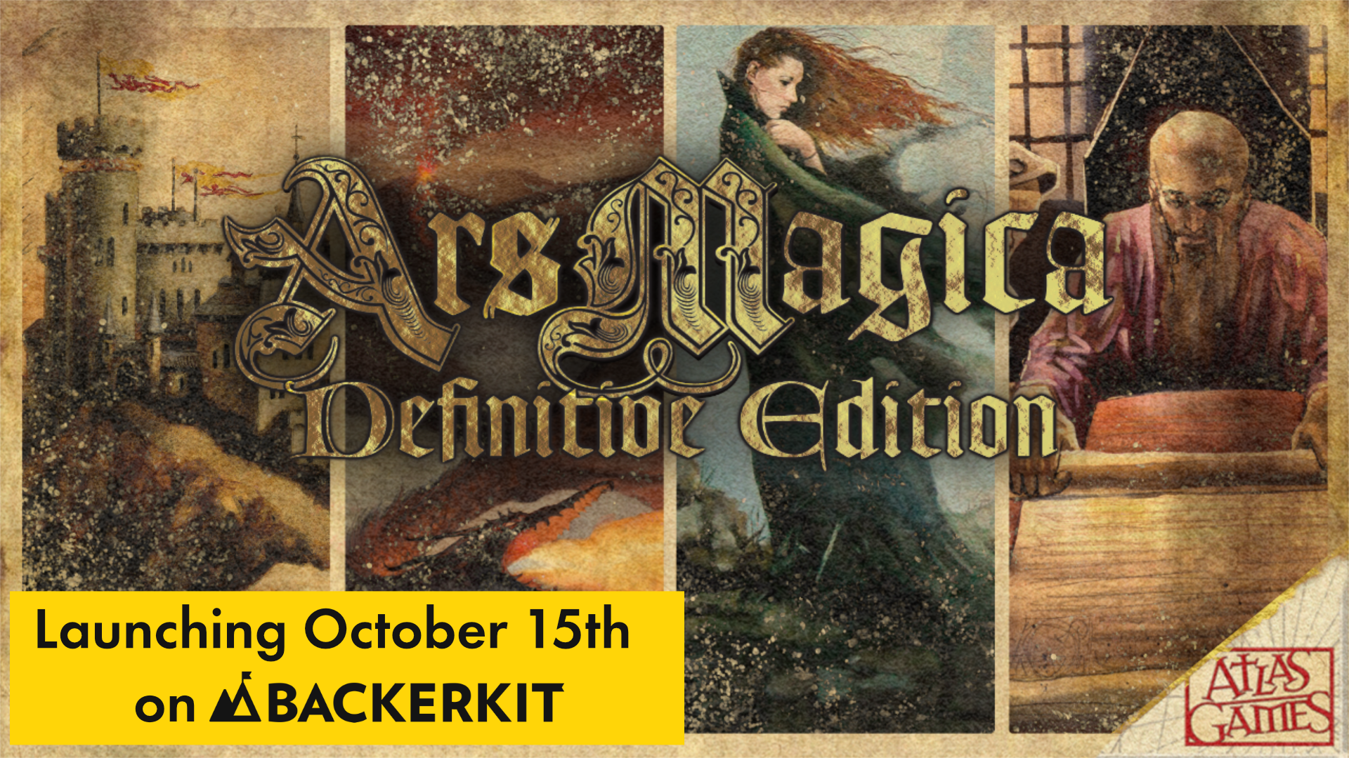 Crowdfunding Oct 15: Ars Magica Definitive Edition