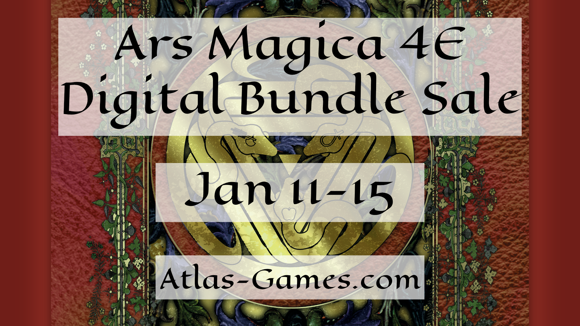 OVER 75% OFF Ars Magica 4E Digital Bundle!