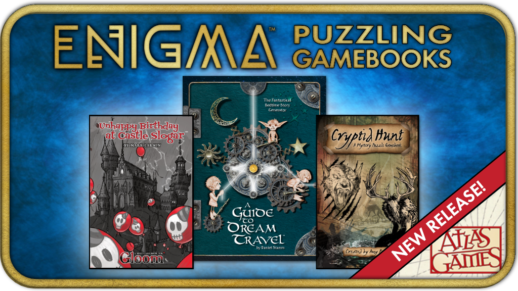 Get YOUR Puzzling Gamebooks for Xmas Delivery!