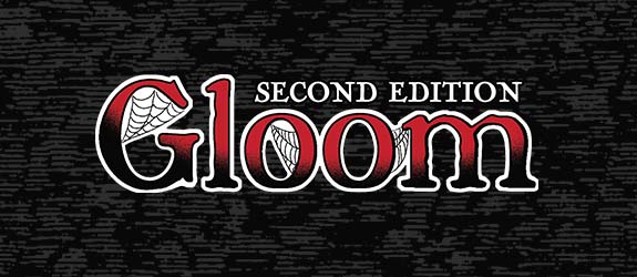 Gloomカードゲームバンドル『Gloom Second Edition』プラス全4拡張機能と2スカルボタン Atlas Games | Gloom 2nd Edition