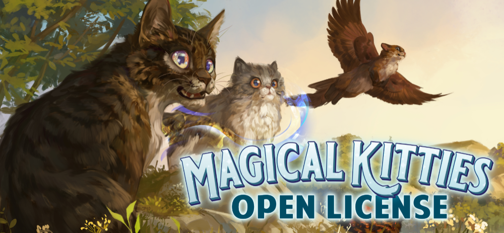 MAGICAL KITTIES RPG BECOMES OPEN LICENSE, WITH GIVEAWAY LAUNCH!