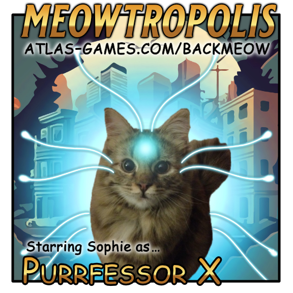 Meowtropolis Kickstarter is LIVE now!