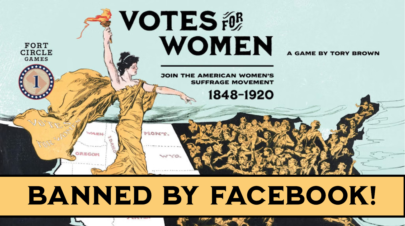 Facebook Hates Votes for Women, and Magical Kitties Too!