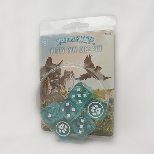 Kitty Paw Dice Set (Magical Kitties)