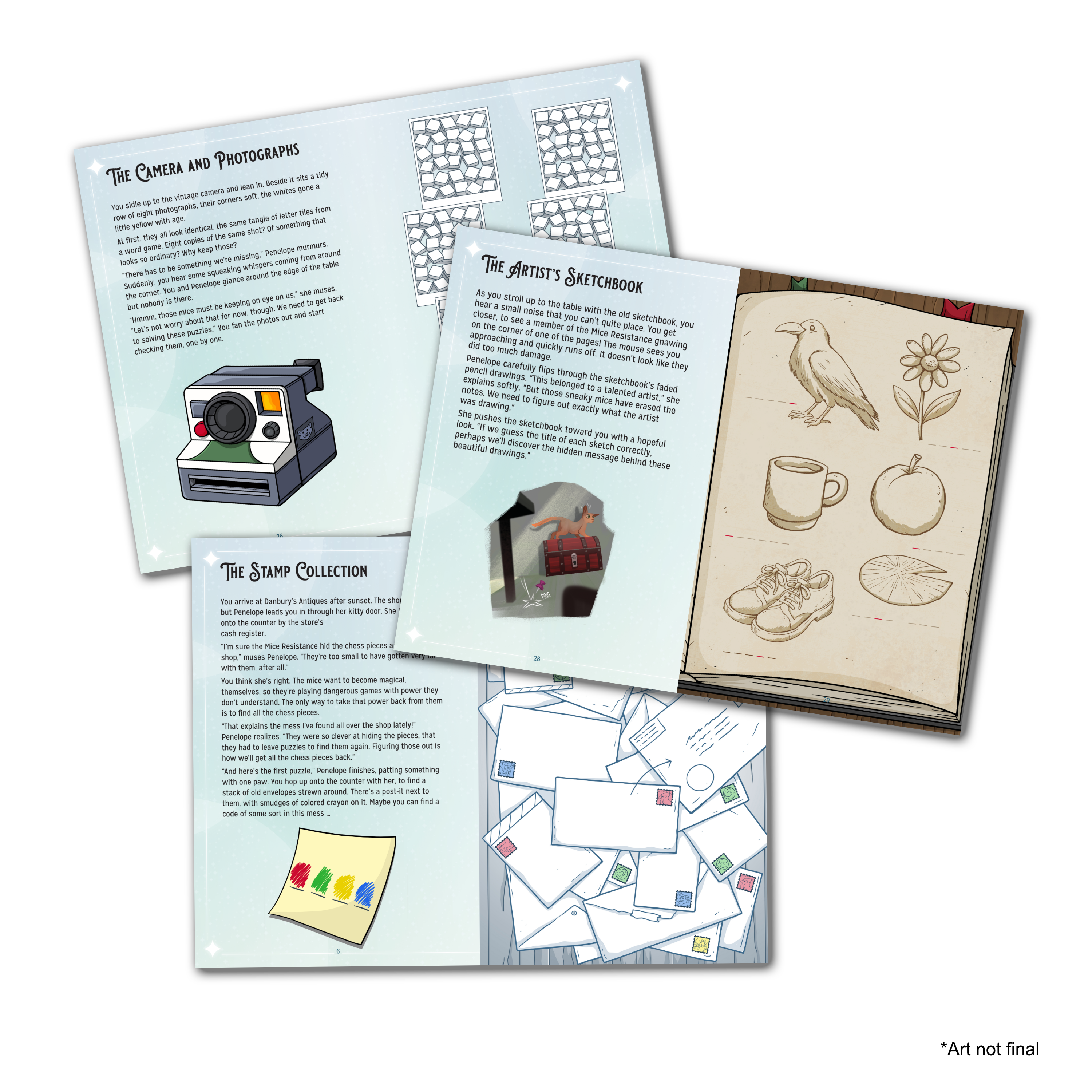 MK Mices Gambit Interior Spreads Mockup