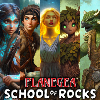 Planegea School Of Rocks Portrait Montage + Title