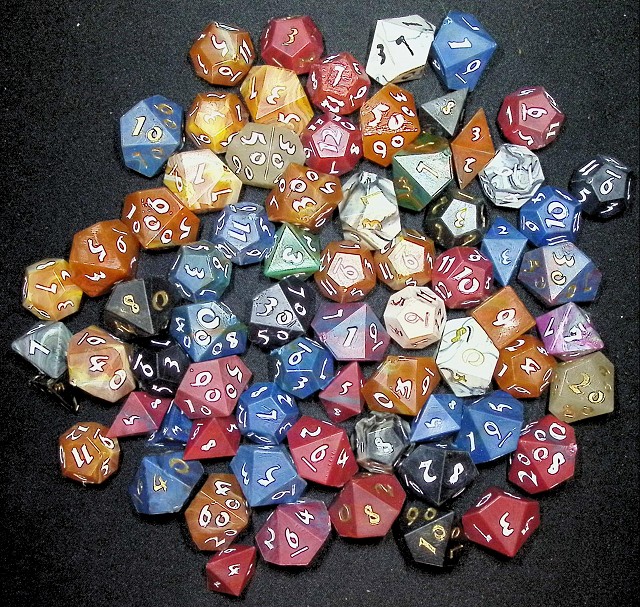Random dice set
