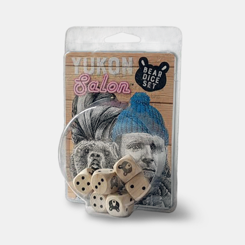 Yukon Salon Bear Dice Set Clamshell 3D Thumb